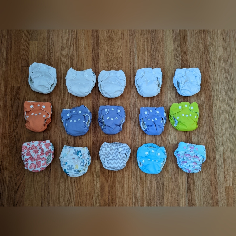 La Petite Ourse Newborn All-In-One Cloth Diapers